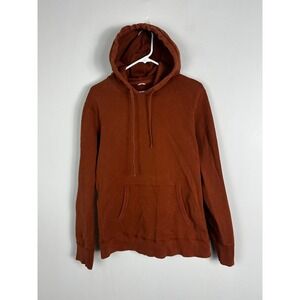 Reigning Champ Canada Brown Hoodie Mens Sz Medium Hooded Sweatshirt 100% Cotton
